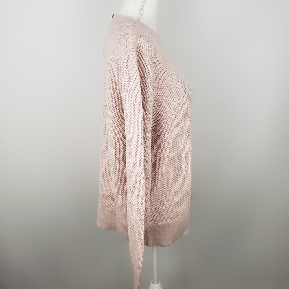 Loft sz XXL stitchy back keyhole sweater knit NWT - Picture 3 of 7